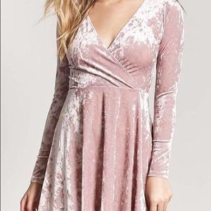 Velvet Long Sleeve Dress
